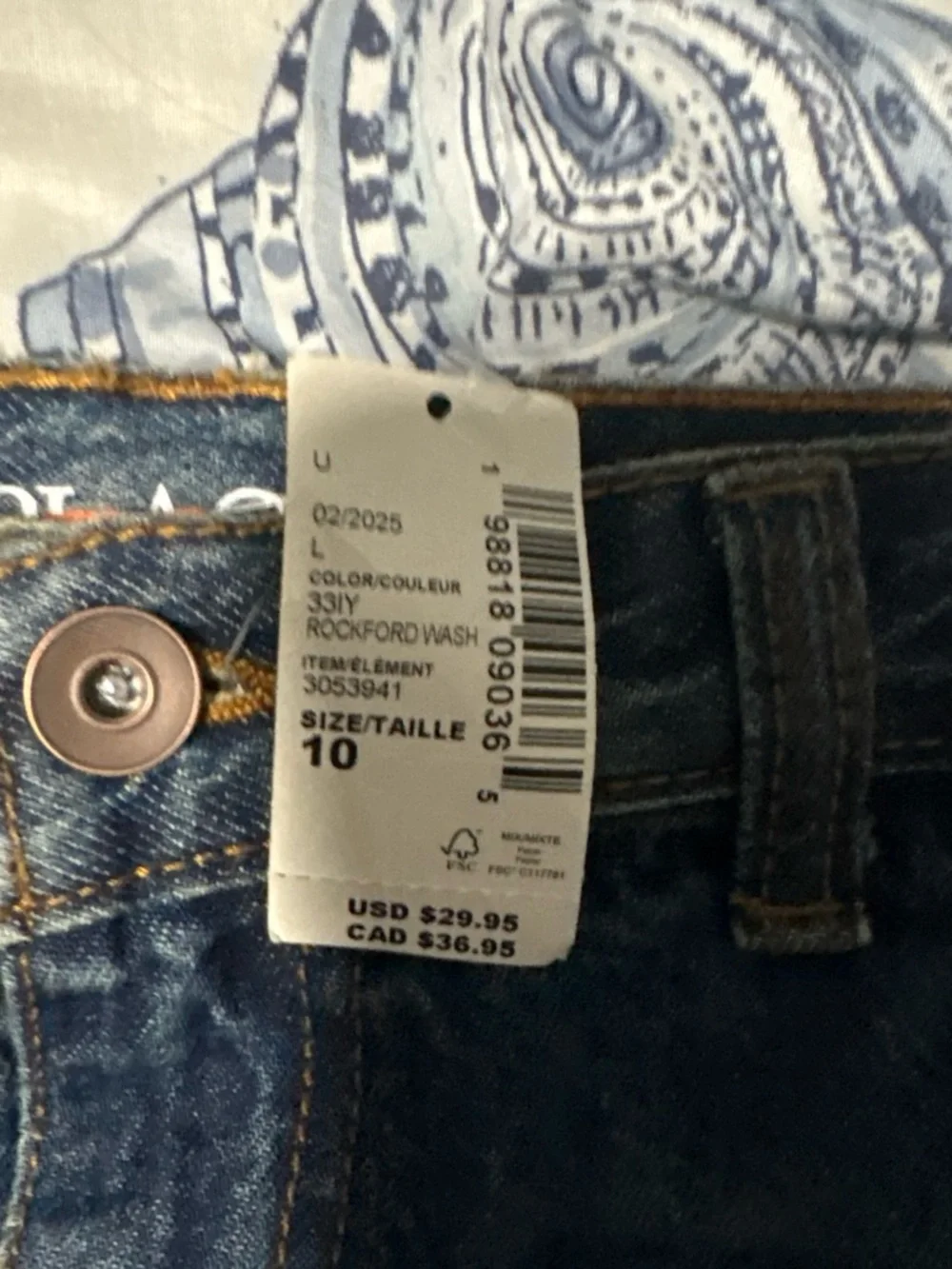 The Childrens Place classic denim